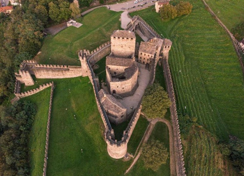 Castello di Montebello, Bellinzona, Switzerland, Switzerland